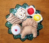 Felt Food Pastry Set
